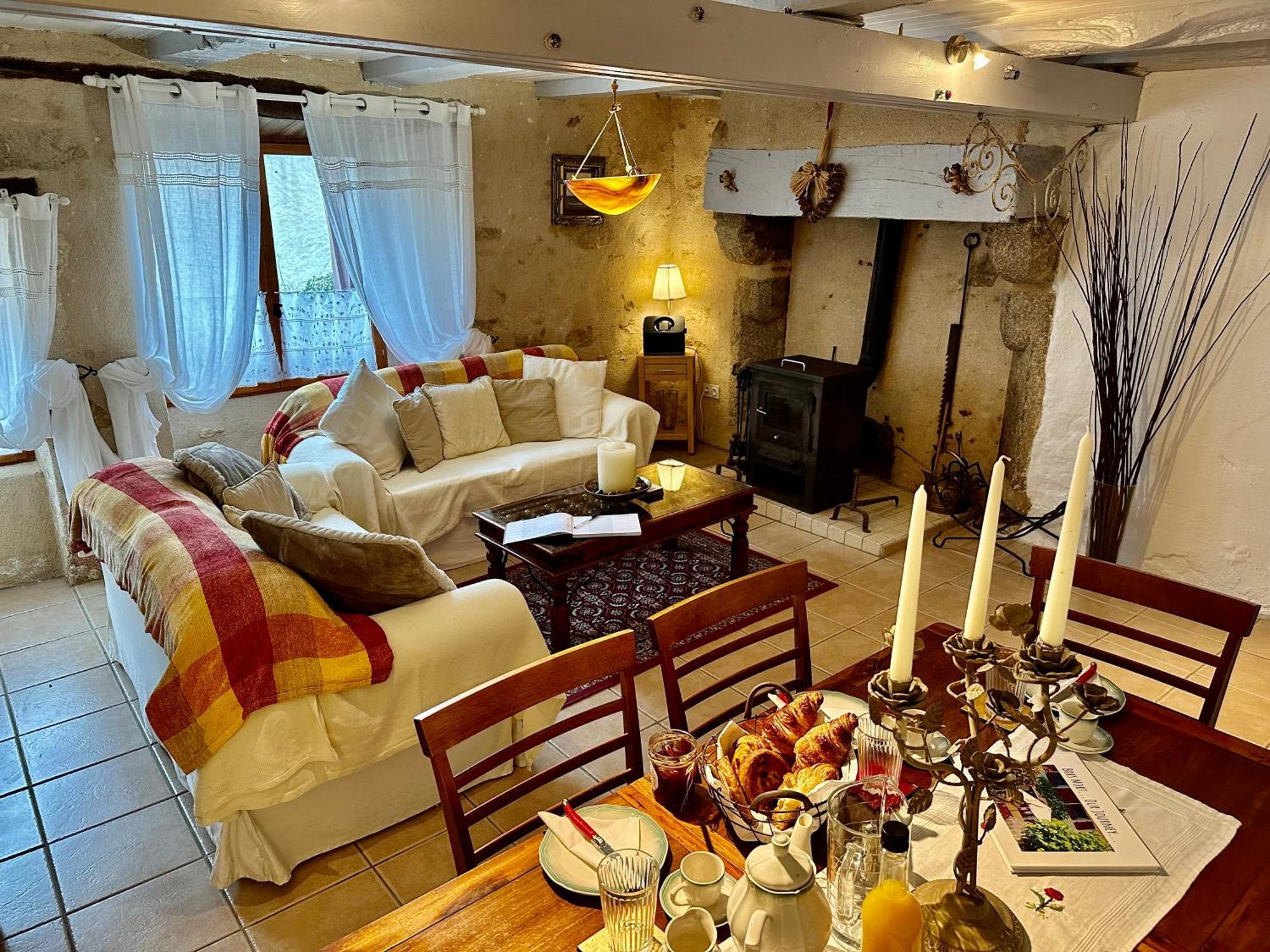 Bois Mort Farm Villa Gourgé Екстериор снимка